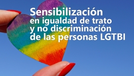 curso de sensibilización en igualdad de trato y no discriminacion de las personas LGTBI