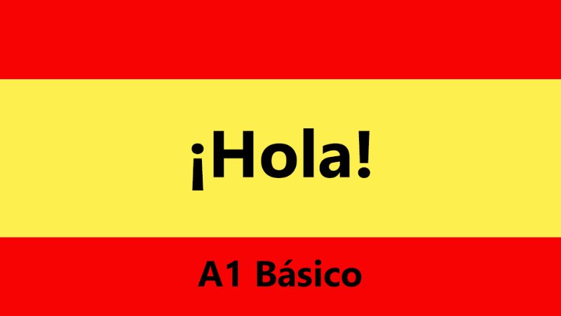 Curso de Español para extranjeros (A1)