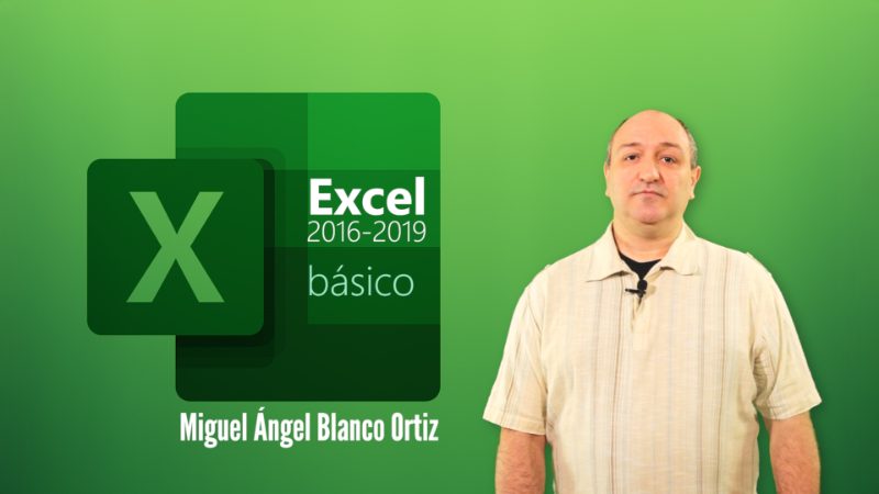 Curso de Excel 2016/2019 básico