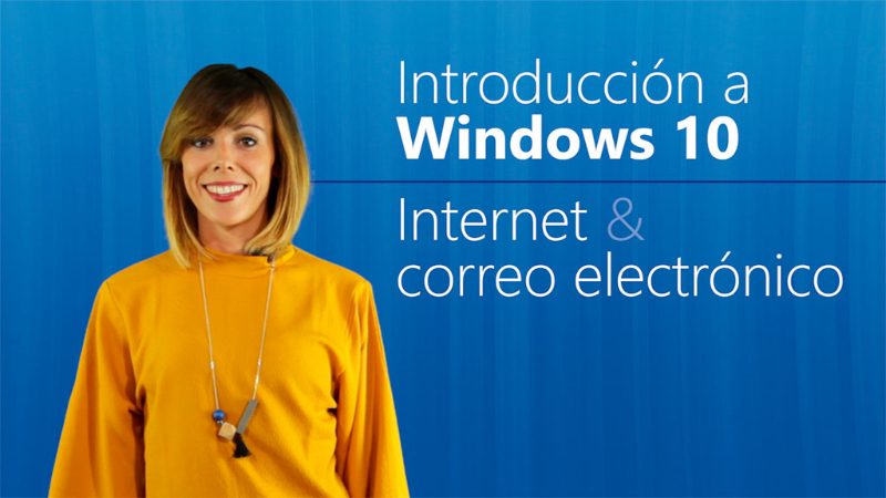 Curso de Iniciación a Windows 10, internet y correo electrónico