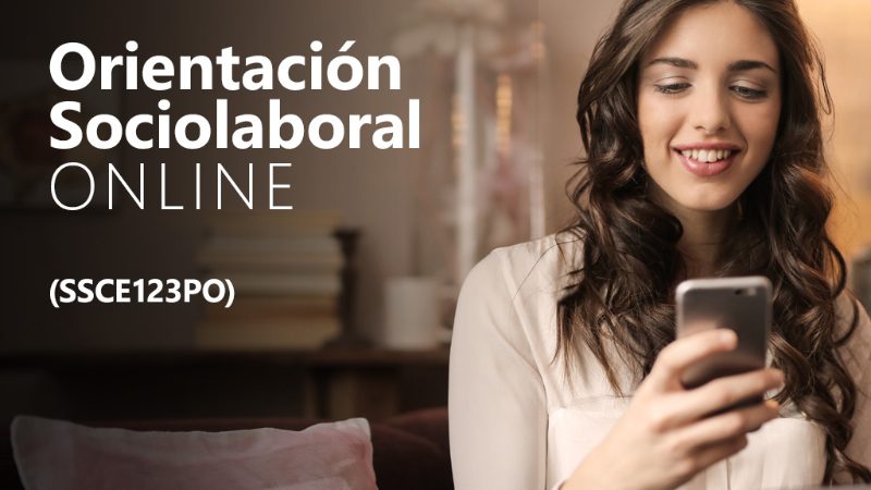 Curso de Orientación socio-laboral on line (SSCE123PO)